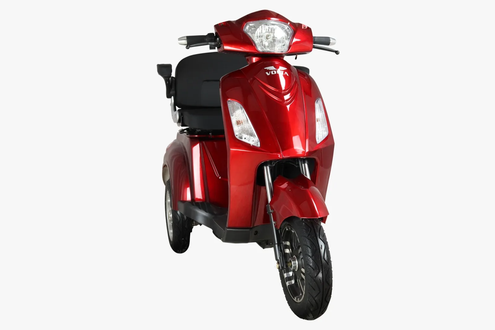 
VOLTA VM4 ELECTRIC TRICYCLE PERSONAL ELECTRIC VEHICLE RED 1000 WATT MADE IN TURKEY 