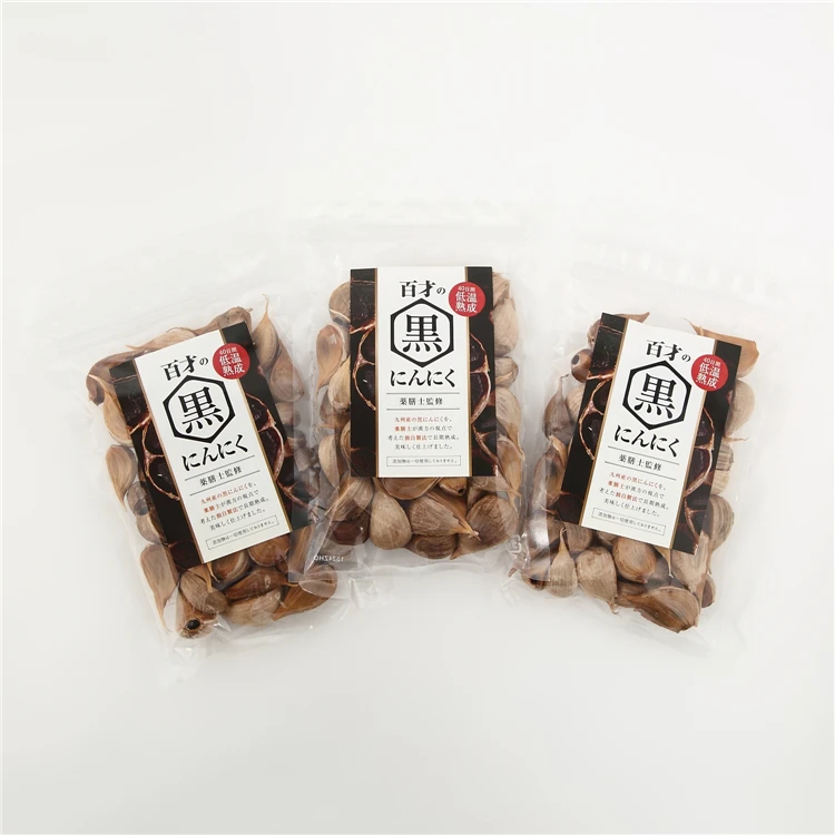 
GRANDE Organic Vegetables black aged garlic flake for health 