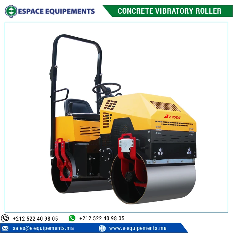 Electromagnetic Vibration Control Construction Equipment 60L Water Tank Capacity Concrete Vibratory Roller/ Concrete Vibrator