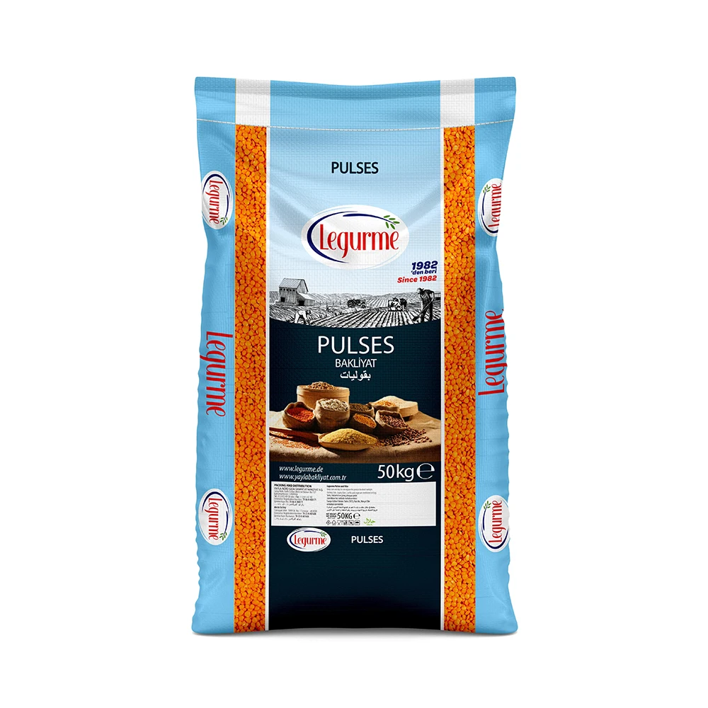 Legurme High Quality Best Price  50 Kg Turkish Red Lentils  | Dry Product | Custom Packaging  | Made in Turkey |