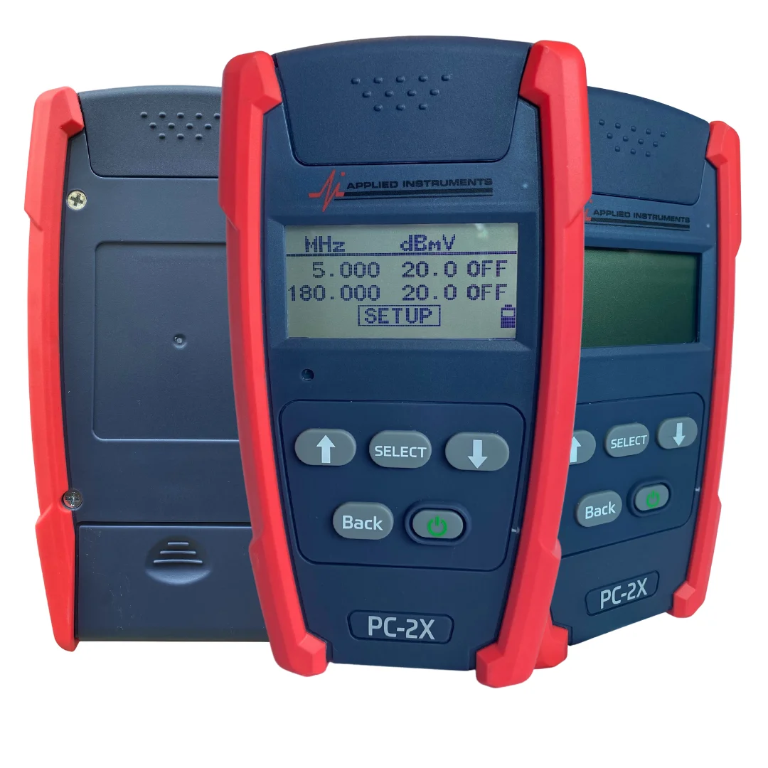 PC2X Handheld 2 Carrier Frequency Agile Test Signal Generator