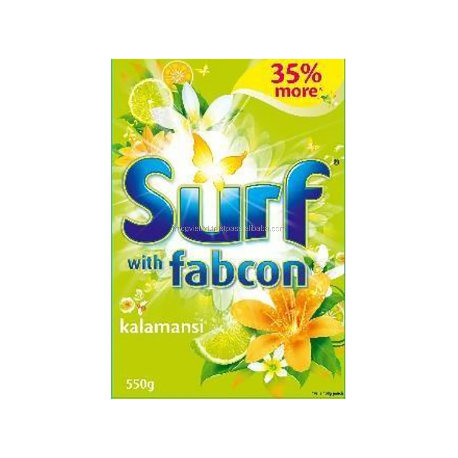 Surf Fabcon Kalamansi 550g - Best Selling Detergent Powder