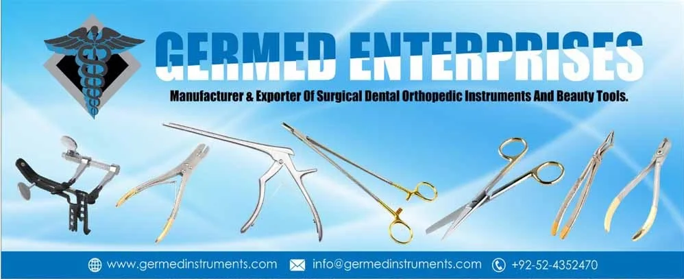 Sialkot Made Manufacturer Supplier Wholesale Best Price Mayo Hegar Needle Holder Tungsten Carbide 14cm By Germed Enterprises