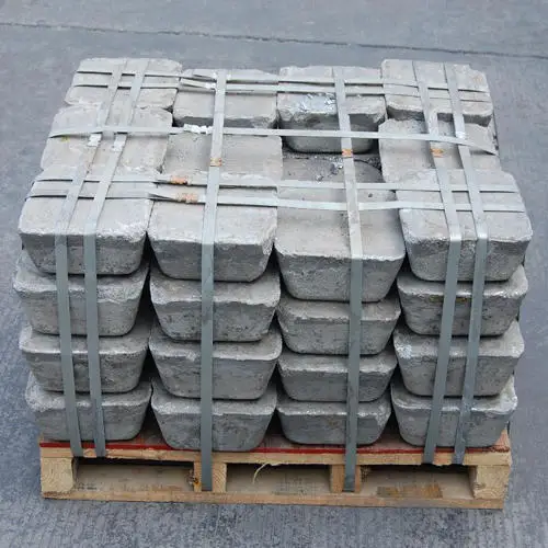 Antimony Ingot /Antimony Sb 99.95%Min and CAS 7440-36-0