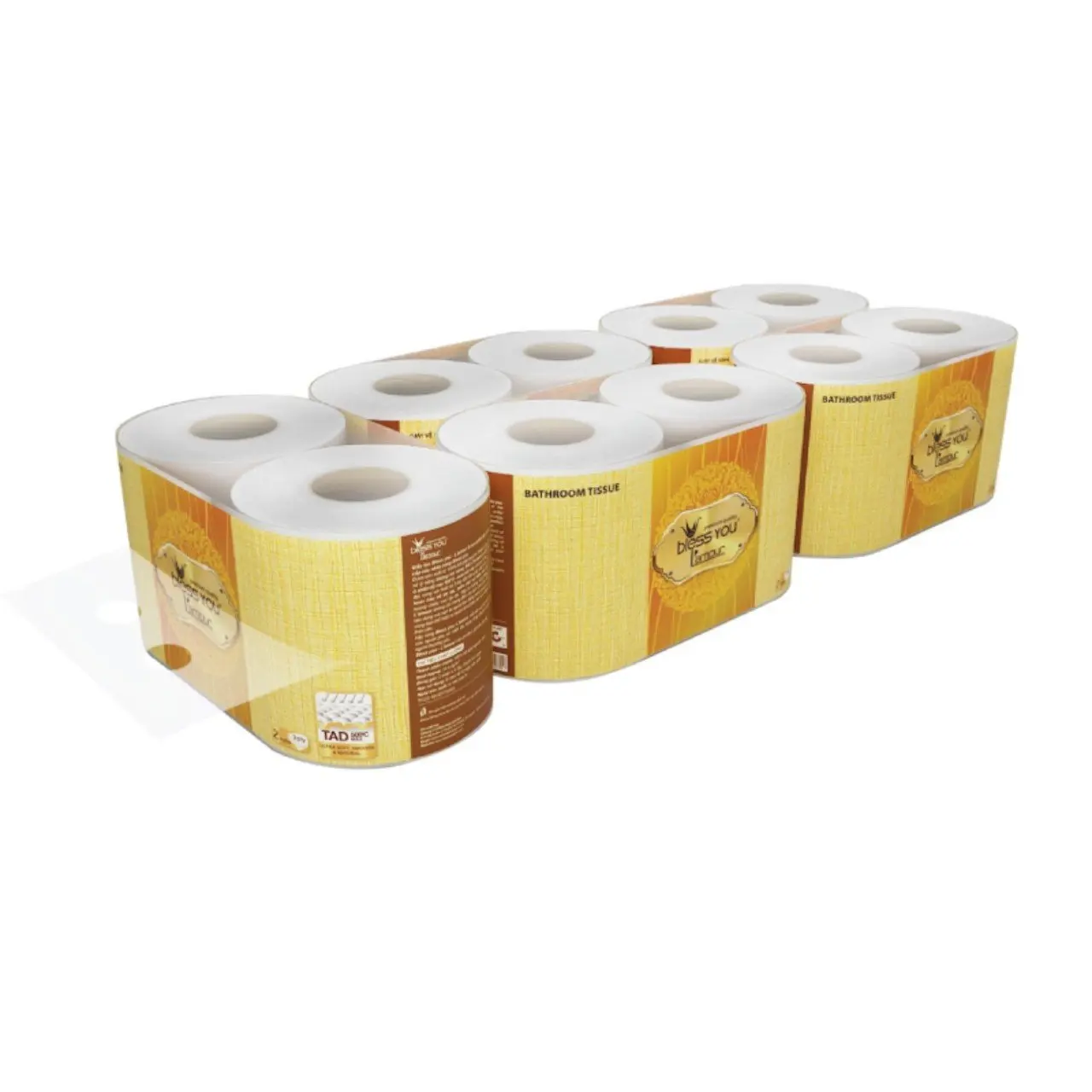 Professional manufacturer wholesale price personalized toilet paper made in Vietnam