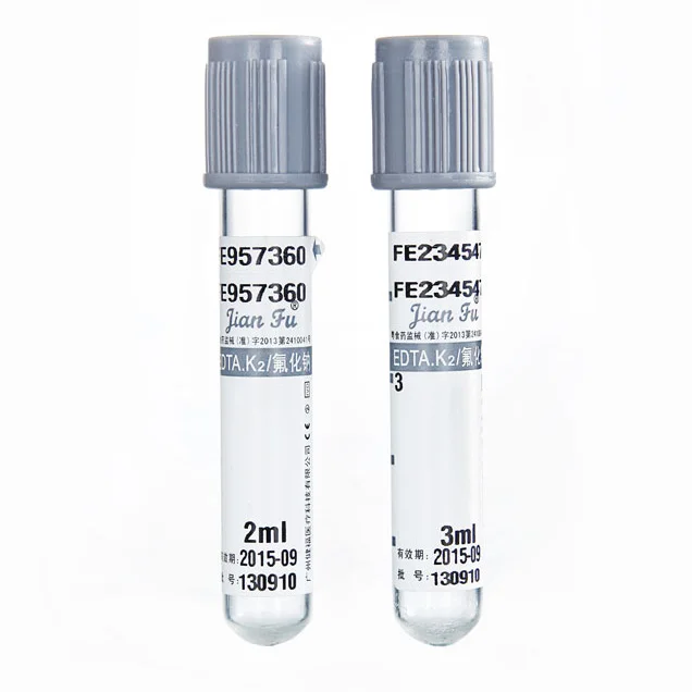 OTHER MEDICAL CONSUMABLE VACUUM BLOOD COLLECTION TUBE (FE- FLUORIDE)