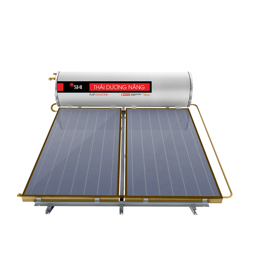 Solar Energy Home Appliances Flat Panel Solar Water Heater Made In Viet Nam
