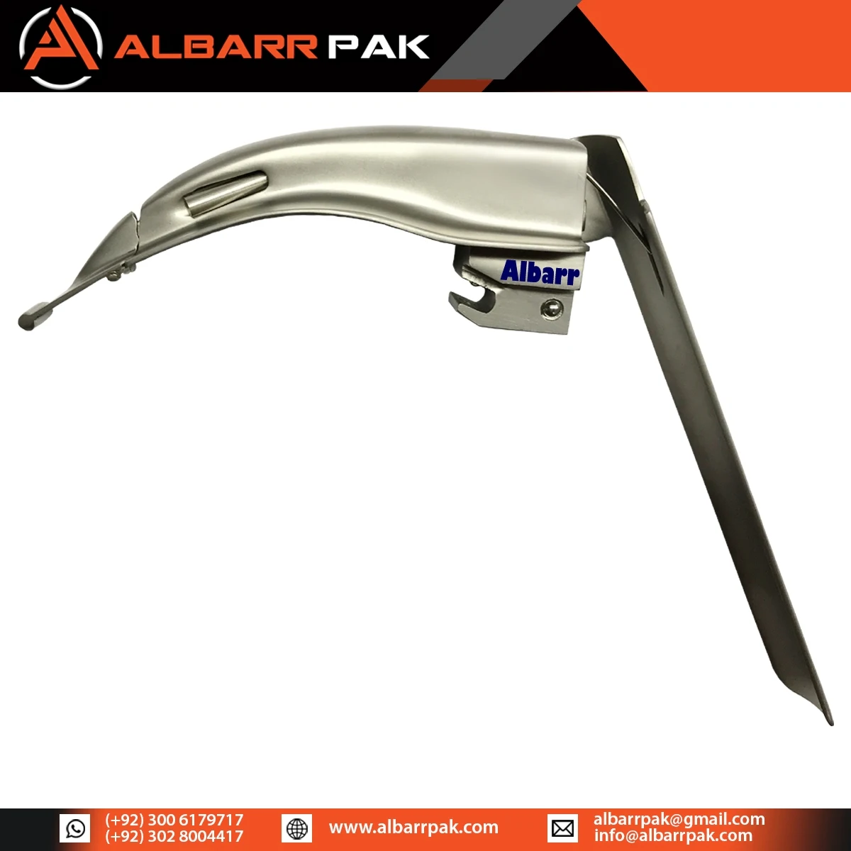 
Macintosh Fiber Optic flexible Laryngoscope Set 