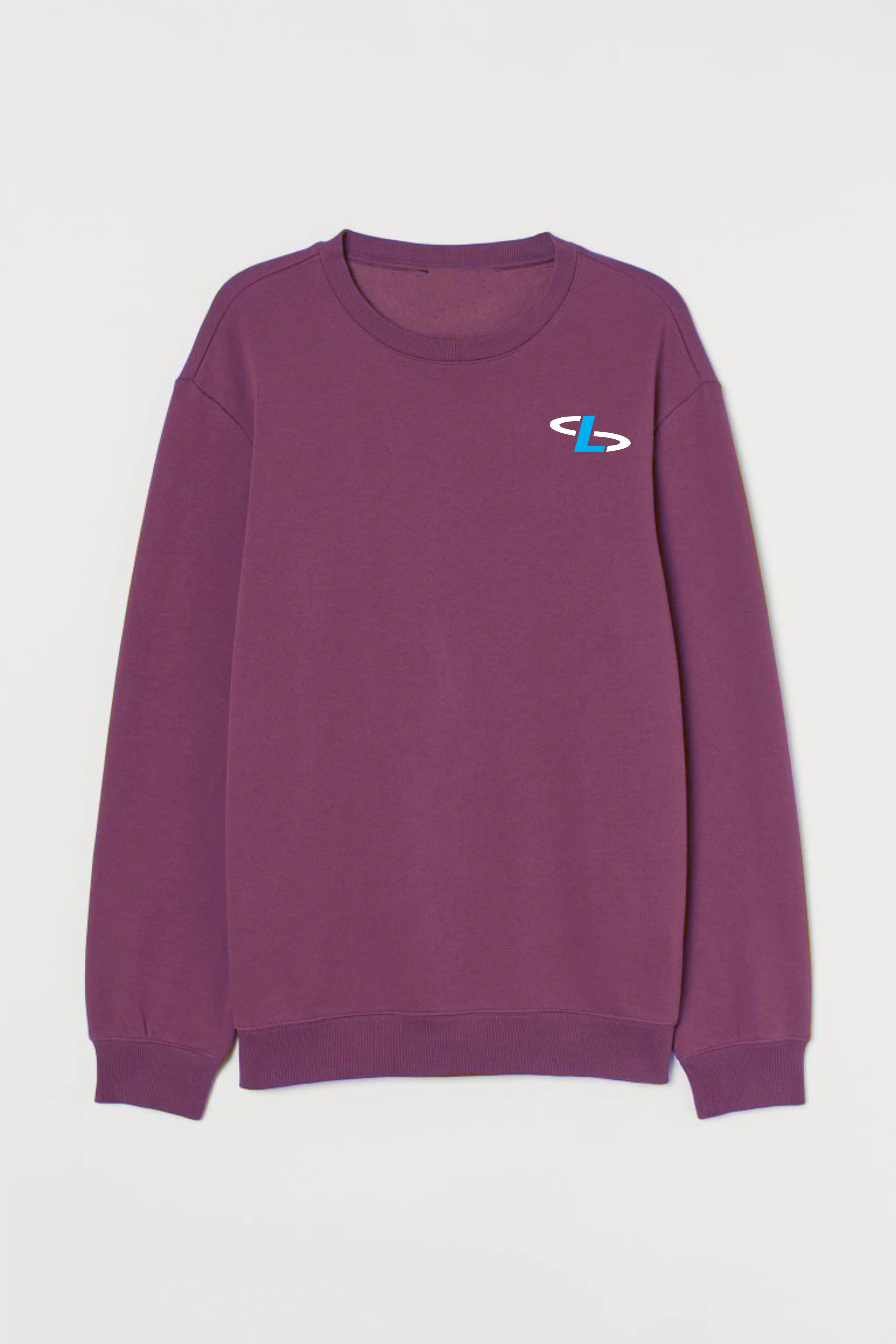 
Fashion Fleece Crew Neck Men Clothes Loose Fit Long Sleeve Printed Crewneck Sweatshirt 