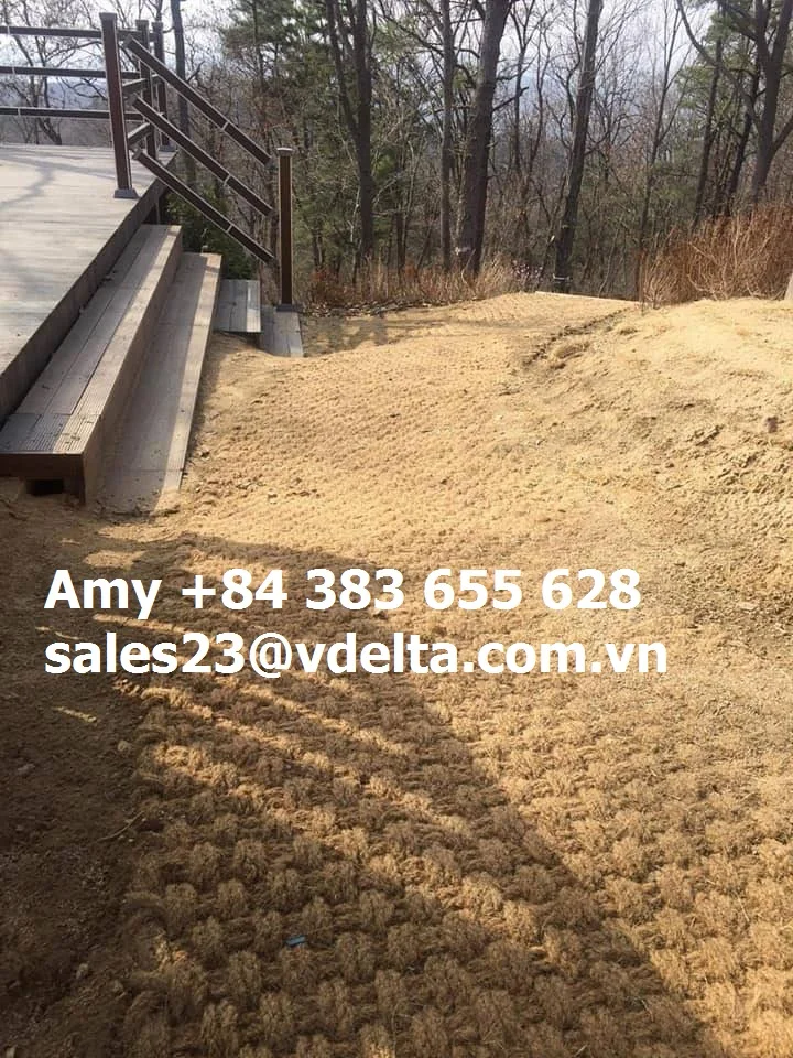 Coconut fiber- coir net and coir mat from Vietnam for exporting Lily +84 906927736