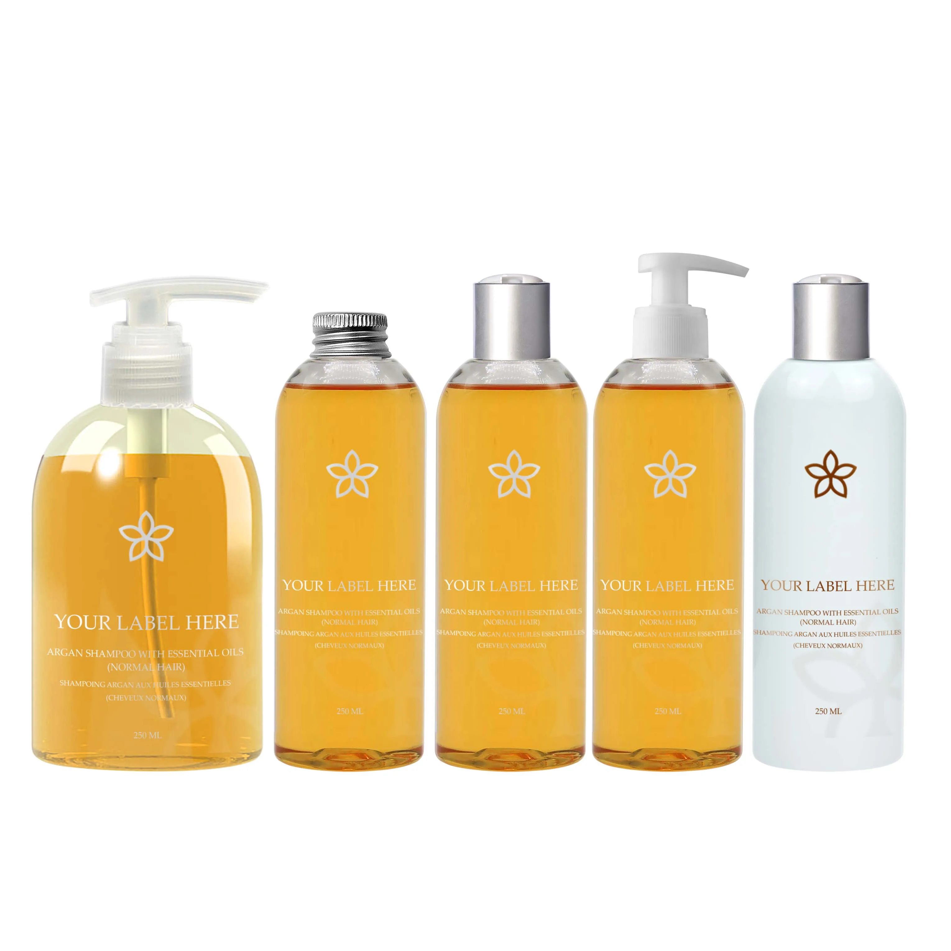 Wholesale 100% Natural Argan Oil Shampoo With Essential Oil For Normal Hair - Private Label