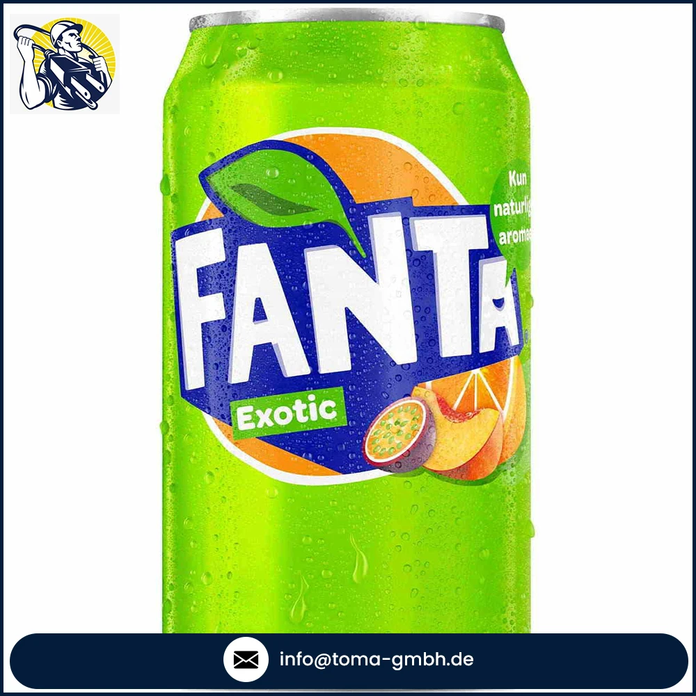 Popular Food Summer Drink All Flavors Carbonated Fanta Soft Drink Ready for Export