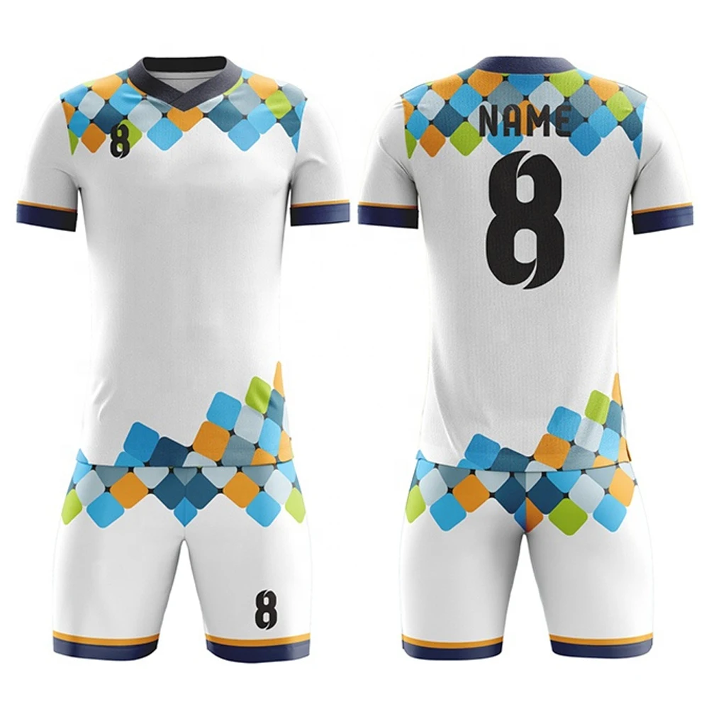 Custom Design Best Polyester  Soccer Football Uniforms OEM Wholesale Price Soccer Uniform