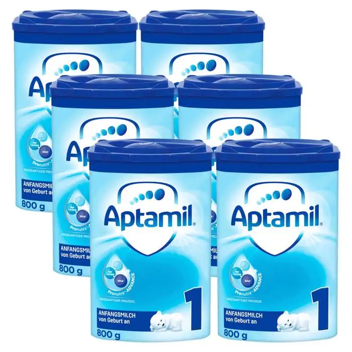 Aptamil Baby молочный порошок все этапы (доступны все языки) 2021