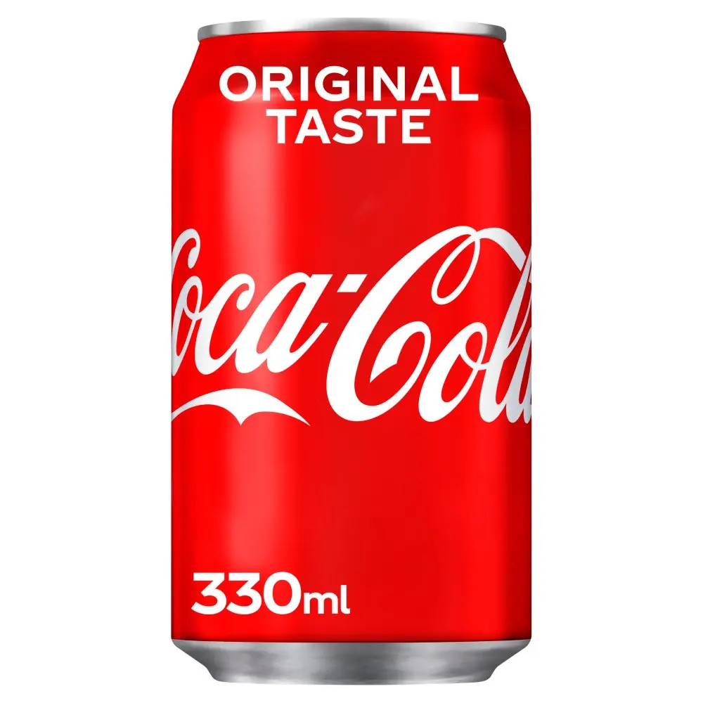 COCA COLA ORIGINAL TASTE 24 * 330ML CANS AVAILABLE AT WHOLESALE PRICES
