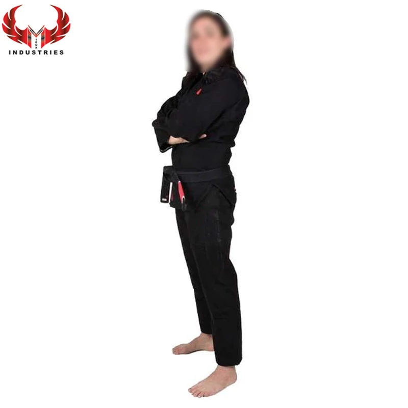 Оптовая продажа Мужская однотонная и хлопчатобумажная ткань мужская легкая форма дзюдо для боевых искусств