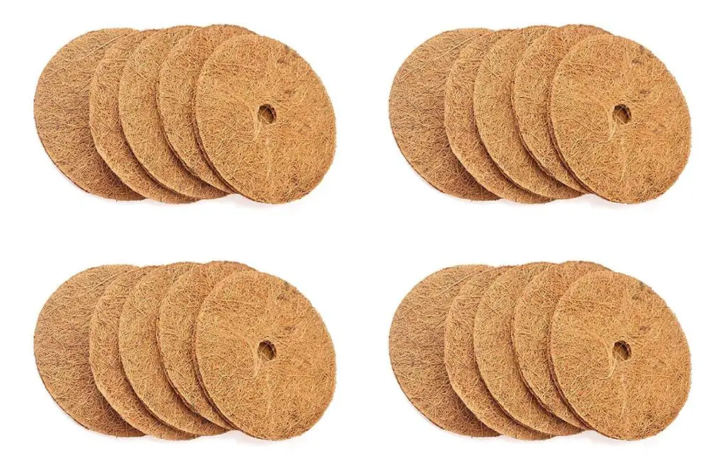 Natural Biodegradable Coco COIR Tree Protection Mulch Ring