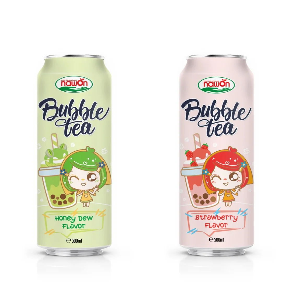 Молочный чай с коричневым сахаром 500 мл бренд навон молочный поставщик частная марка пузырьковый Халяль Кошерный