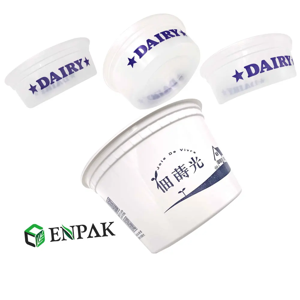 Premium Quality Freezer Safe Food Grade Yogurt Tub to go cup