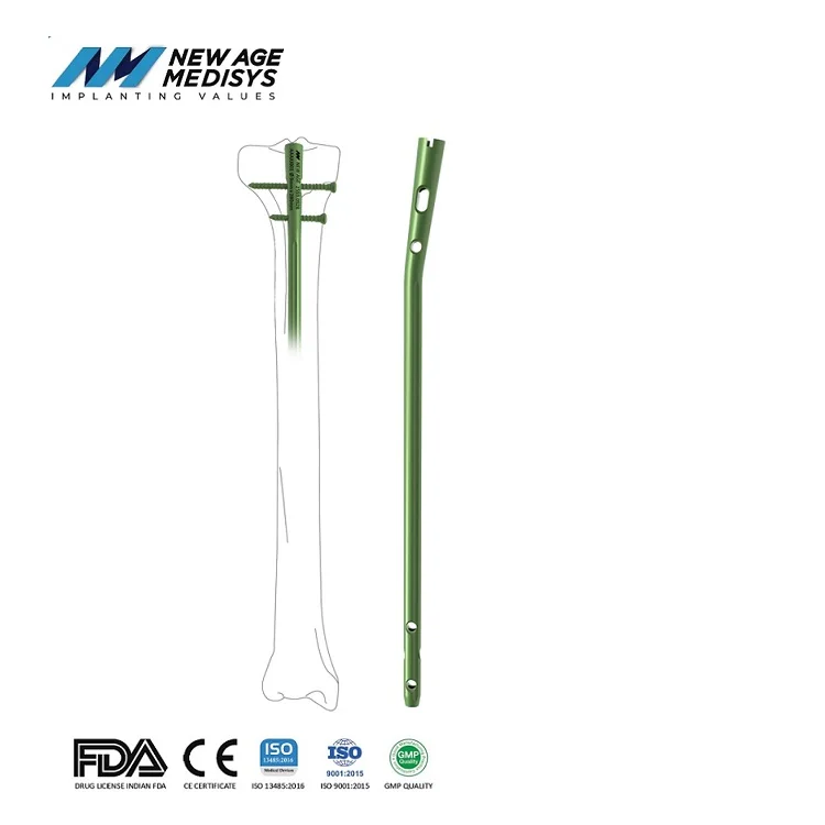 Интрамедуллярный интерлкокинг ногтевой костной хирургические имплантаты, лучший производитель, экспортер из Индии