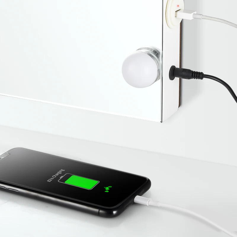 Косметические товары для макияжа 15 лампочек голливудский туалетный столик гостиниц светодиодный макияж красоты роскошное умное зеркало Gmm2010