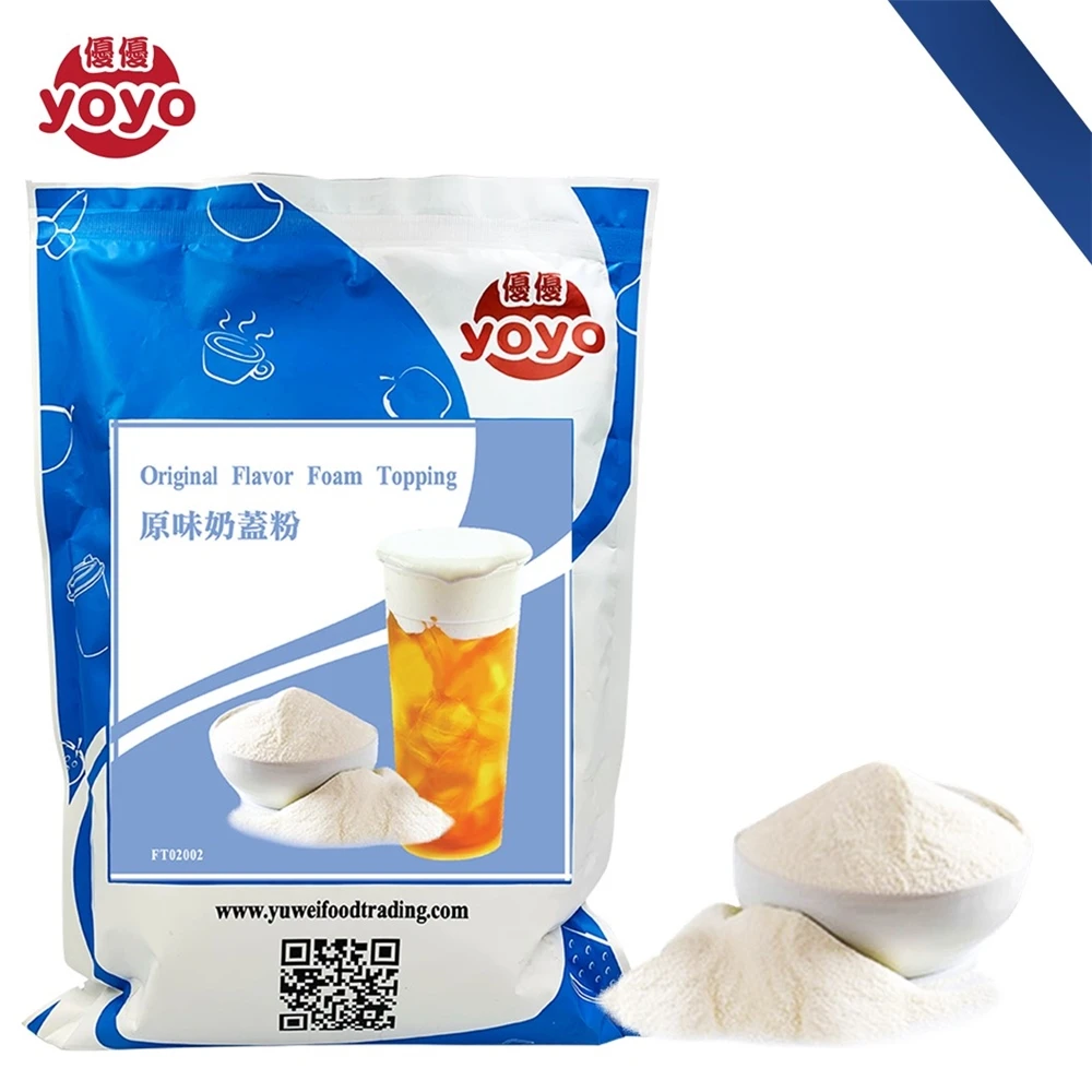 Оригинальный порошок из пенопласта с ароматом молочного чая Тайвань