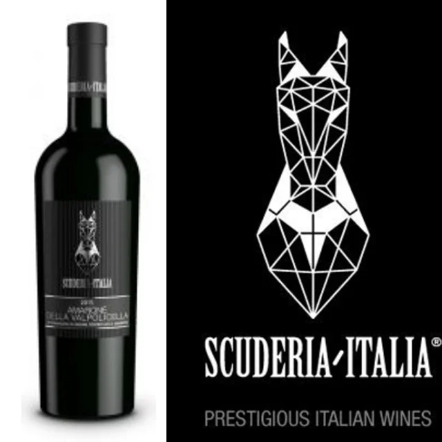 Italian Red Wine in WOODEN BOX BRUNELLO DI MONTALCINO DOCG 2015 0.75L 14.5% Scuderia Italia