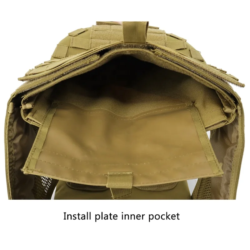 Индивидуальный армейский Военный Тактический Защитный Жилет с тарелками