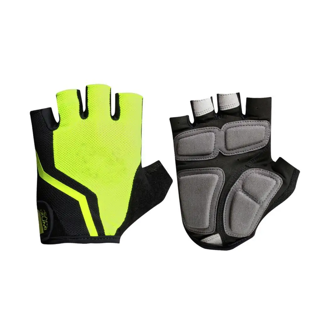 New Arrival Breathable Short Finger Half MTB Bike GEL Pad Running GYM Bicycle Cycling Gloves