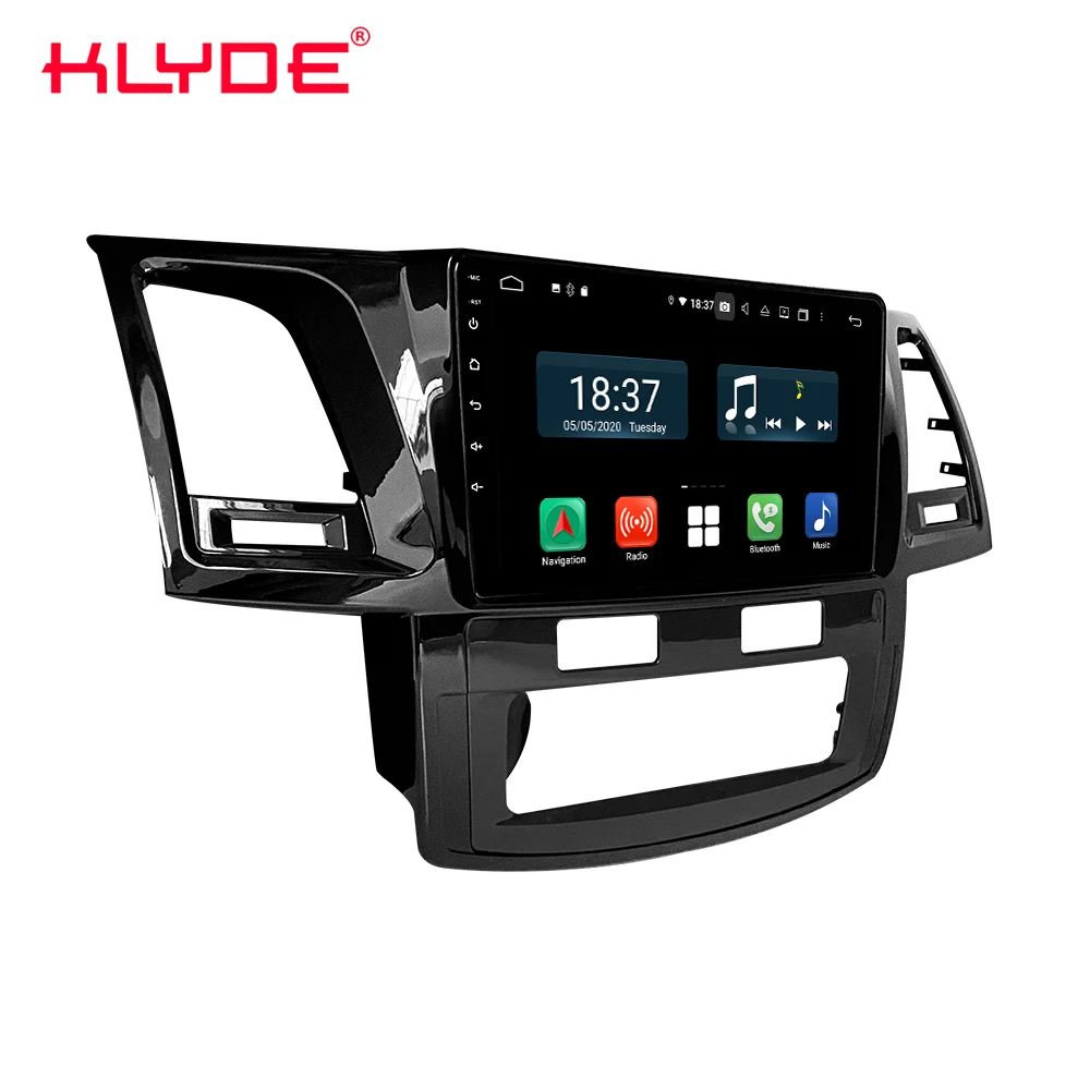 KD-1834 Лидер продаж Полный сенсорный экран 9 дюймов с carplay 4glte dsp Wi-Fi gps автомобильный стерео для Toyota Hilux/Fortuner 2008 2009 2010 2011 2012 2013 на