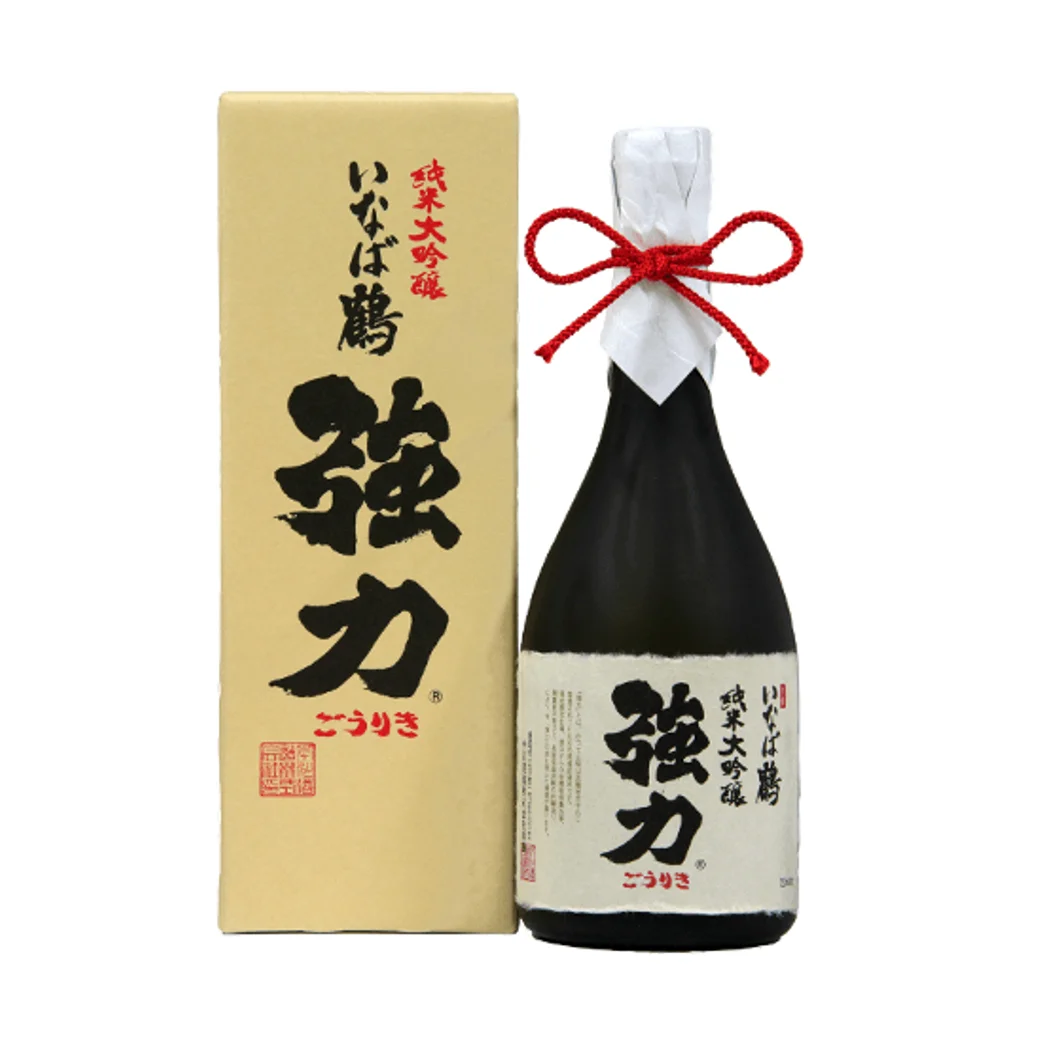 Рисовый ингредиент по лучшей цене 16.50% сладкий и горький Inaba Tsuru Gouriki Junmai Daiginjo 720 мл из Японии