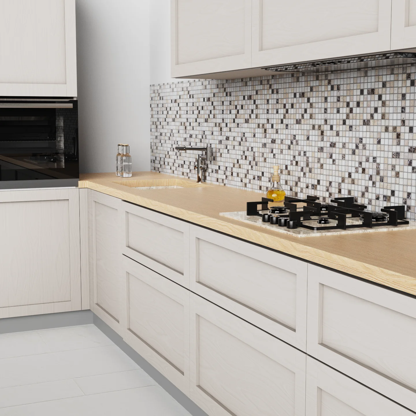 Раздвижной выдвижной обеденный стол на 9 персон