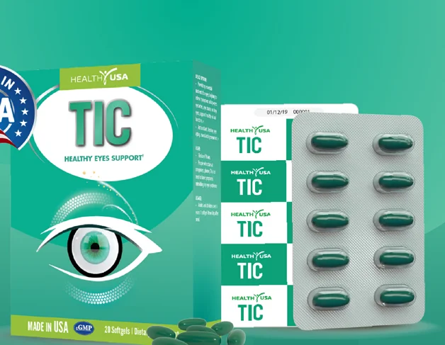 
HEALTHY USA TIC Healthy Eye Support Support (Healthy Eye Function with Herbs and Antioxidants) 