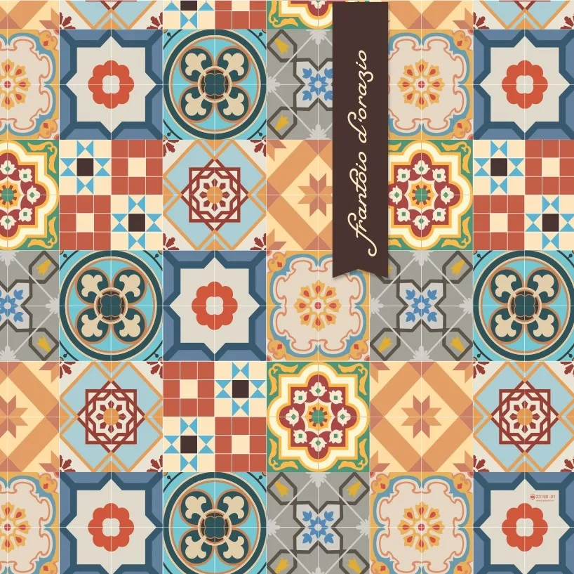 Premium extra virgin olive oil Mediterranea Collection MED MIX 500 ml tin bottle Italian floor tiles