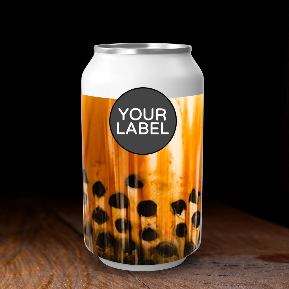 Plastic Bottle Instant Bubble Pearl canned Thai Milk Tea