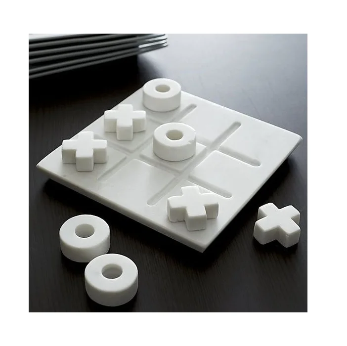 White Colored Design Tik Tak Game For Kids Indoor Game Best For Home Indoor Game