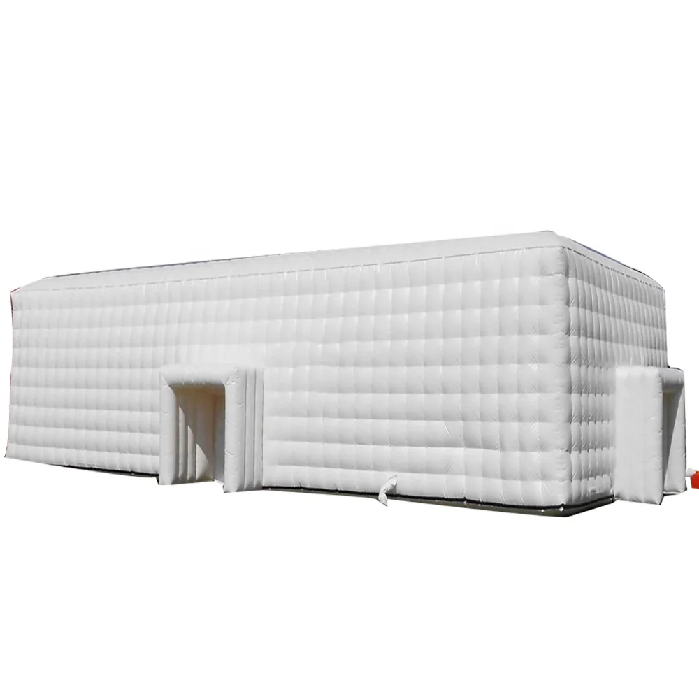 Cheap Price Outdoor Large Inflatable Exhibition Cube Tent for Party Wedding Camping Events