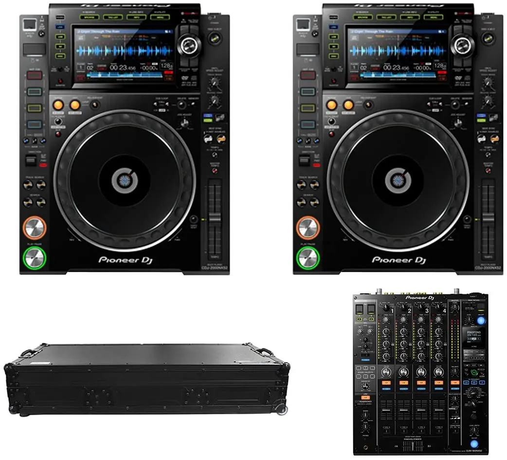 Новый лучший набор Pioneer DJ 2x CDJ 2000 nexus2 nxs2 Nexus 2 1x