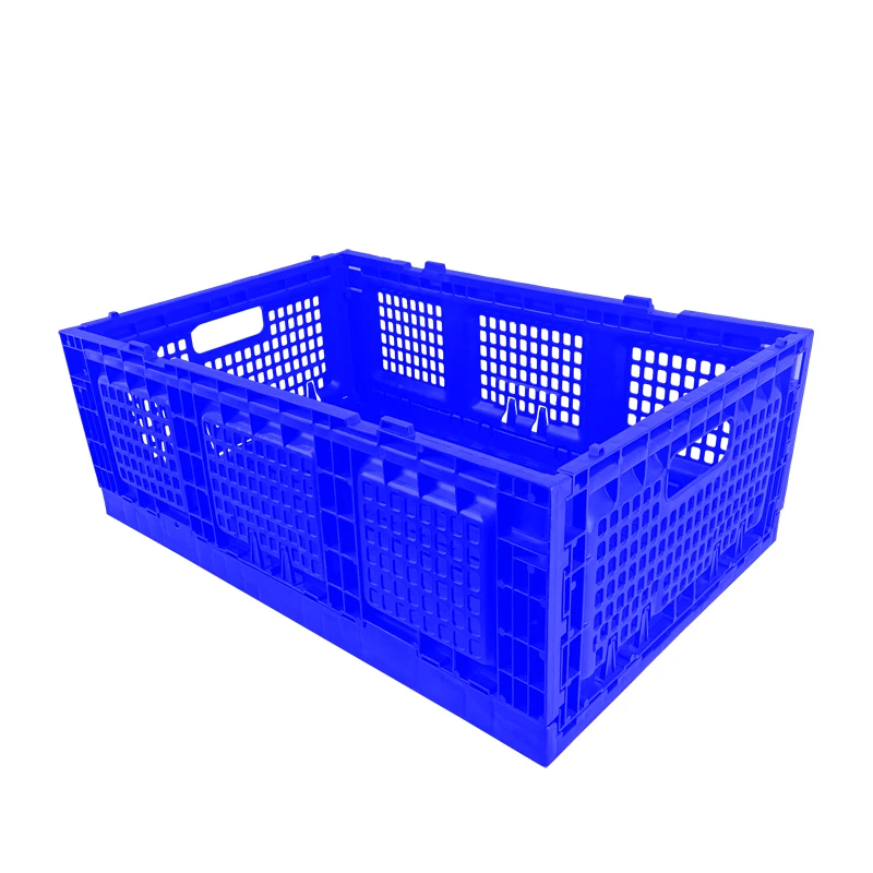 Hotsale factory  produced baskets Plastic wicker storage fruit and vegetable basket Collapsible basket