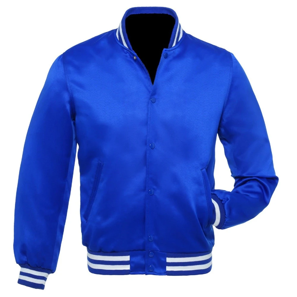 Special Hot Selling Promotional Wind Jacket High Quality Varsity Mens Winter Satin Varsity Jackets
