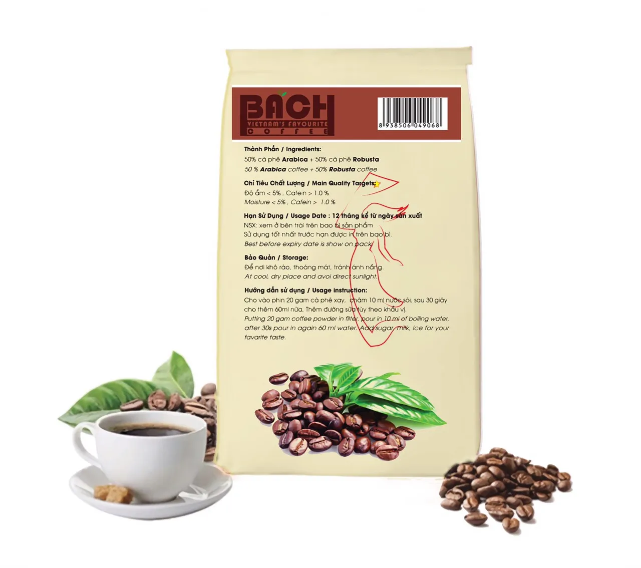  Бач Вьетнам жареные кофейные зерна Peaberry (Culi) кофе из цельных зерен свежежареный справедливая