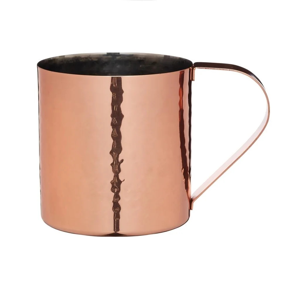 Vintage Selling Plain Copper Mugs Brass Handle Antique Beer Mugs Moscow Mule Customized Hotel Home Accessories Ayurvedic History