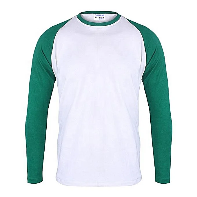 White color long sleeve o neck t shirt Breathable