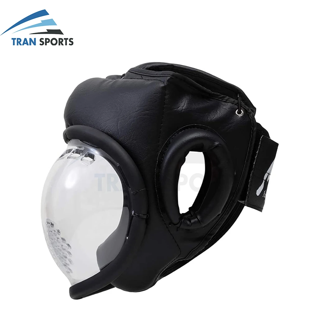 Уход за кожей лица боксерские ММА ударные перчатки защита головы бокса и изготовляемые на заказ с кожаной Отдела по боксу