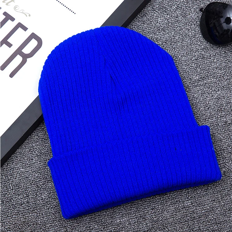 China factory manufacture custom winter knitting hats baseball cap 100% Acrylic Custom LED Hat for Women LED Cap for Men