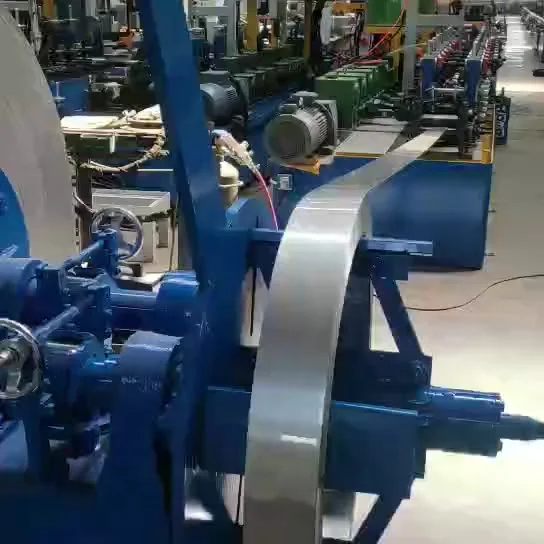 
Indonesia Decorative Round Ms Pipe Making Machine / Stainless Steel Tube Mill Manufacturer 