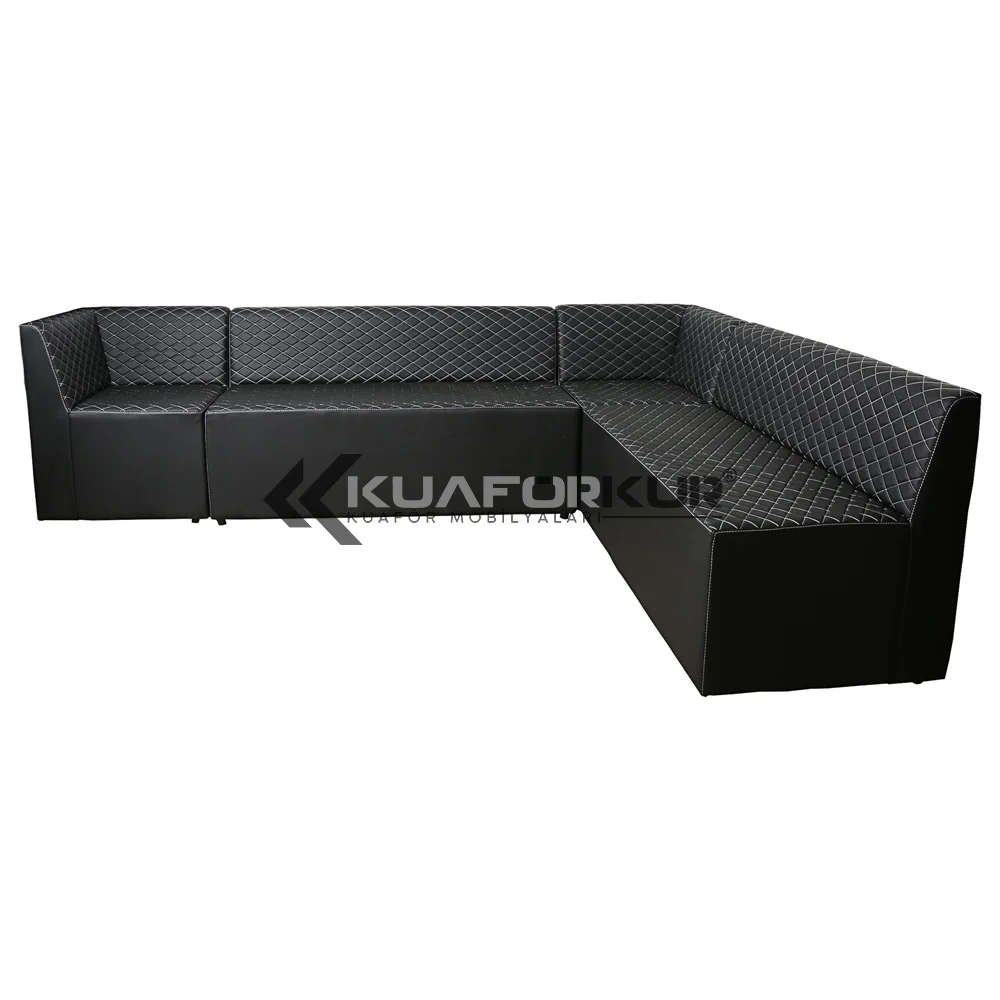 First Quality Hair Salon Waiting Chair Hair Salon Furniture Waiting Chair Sofa Synthetic Leather Modern Waiting Chair
