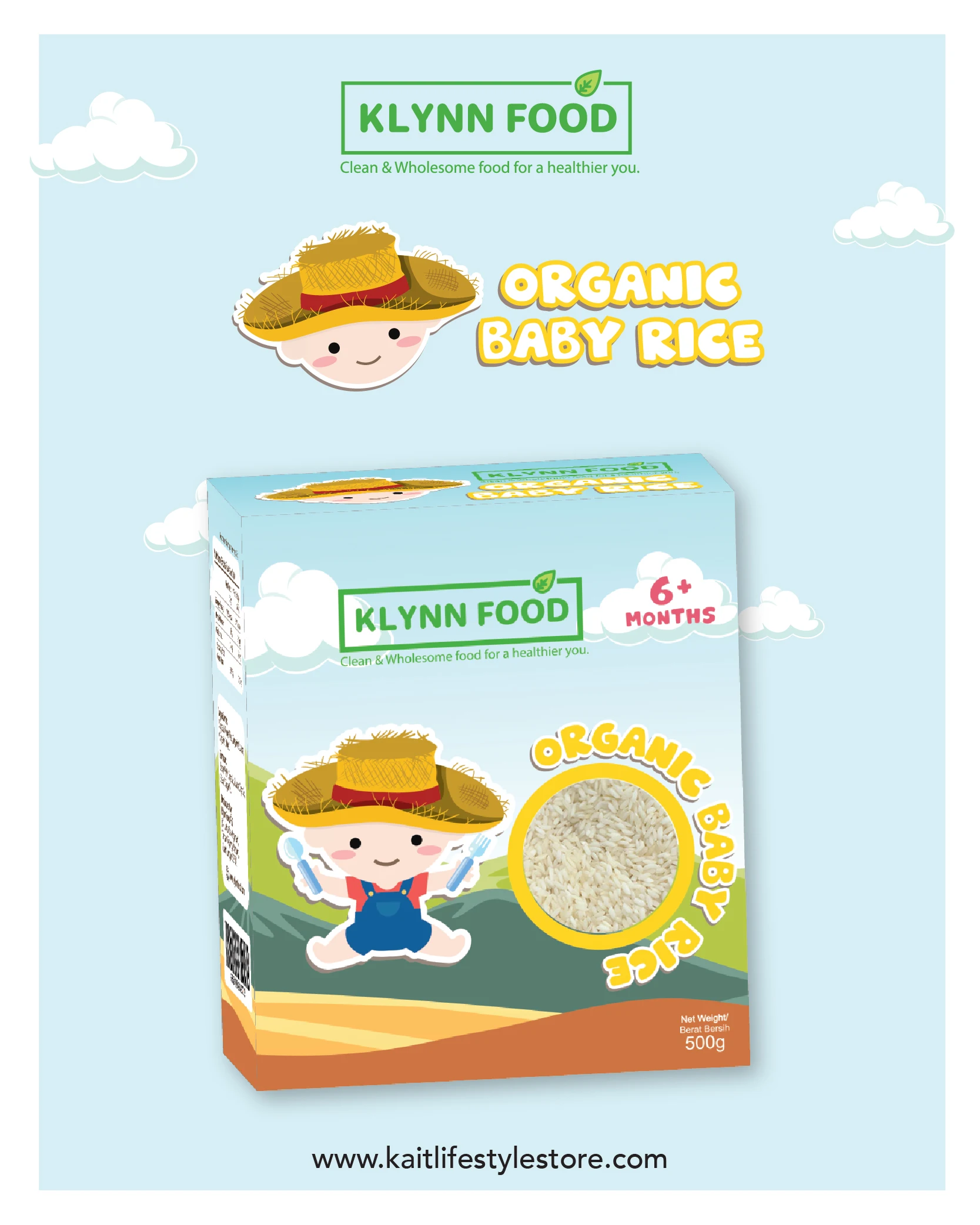 Легко усваивается 100% Органический Детский белый рис с органическим киноа и просо детское питание Омега 3