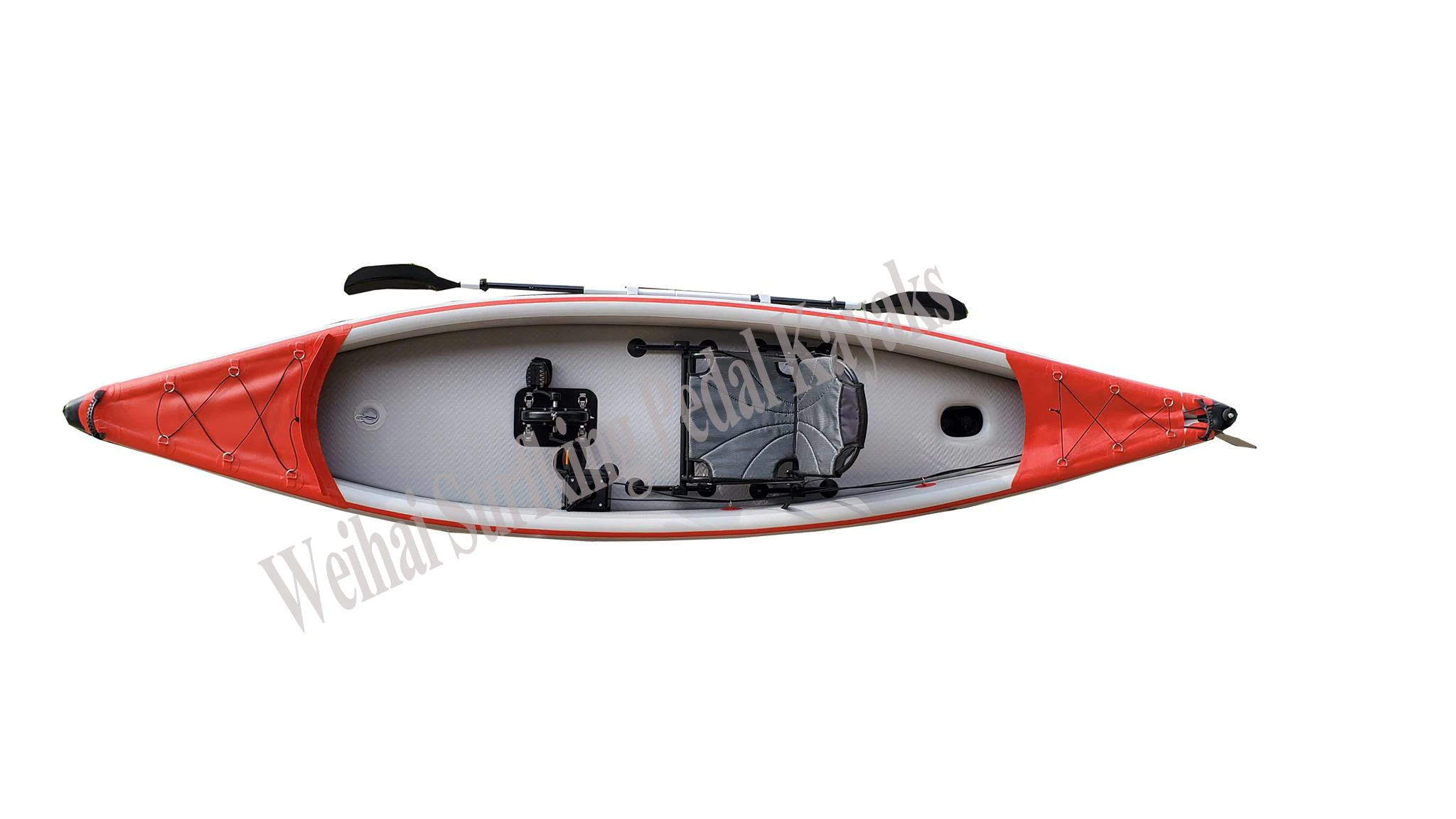 Ножная педаль для рыбалки надувной каяк 420x95x28