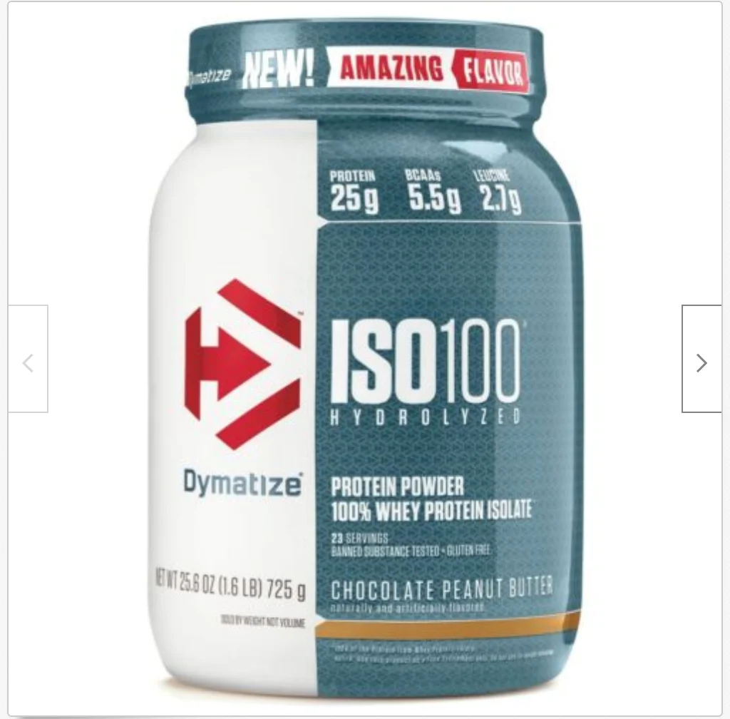  Изолят сывороточного белка Dymatize ISO 100 1 6 фунт-25 служит